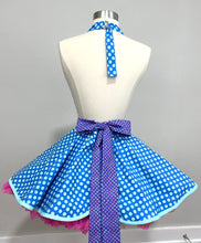 Load image into Gallery viewer, Happy Easter Vintage Bunnies PInUp Apron, Retro Apron/Easter Apron/Women's Apron