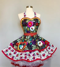 Load image into Gallery viewer, Retro Women's Apron - Artist's Garden