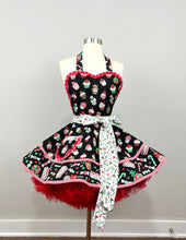Load image into Gallery viewer, Christmas Cupcakes Apron, Women’s Retro Apron