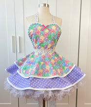 Load image into Gallery viewer, Glitter Easter Eggs Apron, Women's Retro Apron