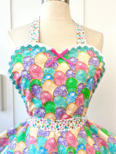 Load image into Gallery viewer, Glitter Easter Eggs Apron, Women's Retro Apron