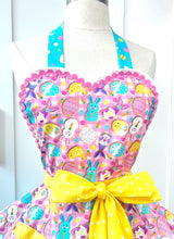 Load image into Gallery viewer, Easter Cookies EasterApron/ Retro Womens Apron