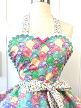 Load image into Gallery viewer, Glitter Easter Eggs Apron, Women's Retro Apron