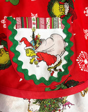 Load image into Gallery viewer, Cindy Lou Grinchmas Christmas Apron, Women's Apron