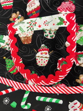Load image into Gallery viewer, Christmas Cupcakes Apron, Women’s Retro Apron