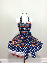 Load image into Gallery viewer, Denver Broncos NFL Fan Girl Apron