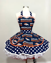 Load image into Gallery viewer, Denver Broncos NFL Fan Girl Apron