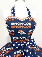 Load image into Gallery viewer, Denver Broncos NFL Fan Girl Apron