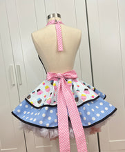 Load image into Gallery viewer, Cupcake Party Apron, Pinup Apron, Bakers Apron, Woman's Apron