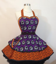 Load image into Gallery viewer, Family Portraits Halloween Apron, Women/s Apron