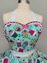 Load image into Gallery viewer, Strawberry Cupcake Apron, Women's Apron