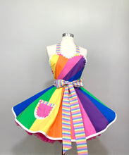 Load image into Gallery viewer, Color Me A Rainbow Apron, Women's Apron