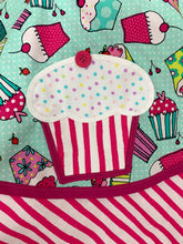 Load image into Gallery viewer, Strawberry Cupcake Apron, Women's Apron