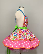 Load image into Gallery viewer, Chill Out Fruity Popsicle Retro Apron, Woman's Apron, Summer Apron