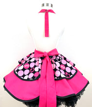 Load image into Gallery viewer, Polka Dot Barbie Apron, Women's Apron