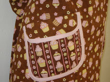 Load image into Gallery viewer, BBQ Cupcake Print Apron, Womens - So Sweet!