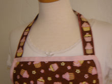 Load image into Gallery viewer, BBQ Cupcake Print Apron, Womens - So Sweet!