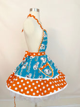 Load image into Gallery viewer, Miami Dolphin NFL Fan Girl Apron