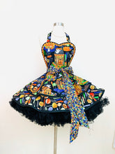 Load image into Gallery viewer, Haunted House Sweets Halloween Apron