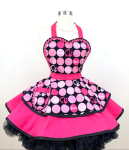 Load image into Gallery viewer, Polka Dot Barbie Apron, Women's Apron