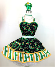 Load image into Gallery viewer, Lucky Leprechaun St. Patrick's Day Apron, Womens Apron
