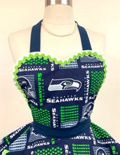Load image into Gallery viewer, Seattle Seahawks NFL Fan Girl Apron