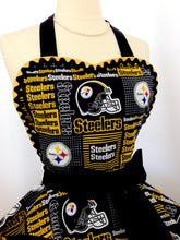 Load image into Gallery viewer, Pittsburgh Steelers NFL Fan Girl Apron, Adult