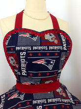Load image into Gallery viewer, New England Patriots NFL Fan Girl Apron, Adult