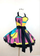 Load image into Gallery viewer, Sally Skellington Nightmare Before Christmas Halloween Apron, Retro Women's Apron