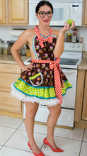 Load image into Gallery viewer, Hoot Owls Retro Apron, Women's Apron