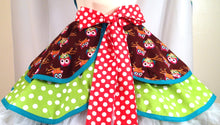 Load image into Gallery viewer, Hoot Owls Retro Apron, Women's Apron