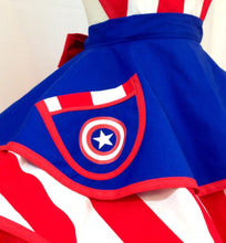 Load image into Gallery viewer, Captain America Costume Apron
