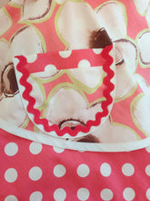 Load image into Gallery viewer, Pink Watercolor Daisies Apron