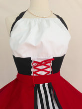 Load image into Gallery viewer, Pirate Queen Pin Up Costume Apron