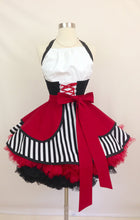 Load image into Gallery viewer, Pirate Queen Pin Up Costume Apron