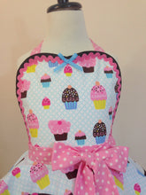 Load image into Gallery viewer, Cupcake Party Apron, Child's Apron