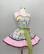 Load image into Gallery viewer, Pink Lotus Blossom Women's Apron