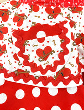 Load image into Gallery viewer, The Key to My Heart Mommy and Me Valentine Aprons