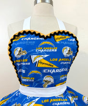 Load image into Gallery viewer, LA Chargers NFL Fan Girl Apron, Adult