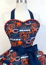 Load image into Gallery viewer, Chicago Bears NFL Fan Girl Apron, Adult