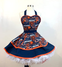 Load image into Gallery viewer, Chicago Bears NFL Fan Girl Apron, Adult