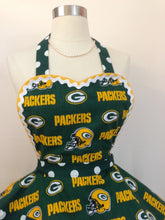 Load image into Gallery viewer, Green Bay Packers NFL Fan Girl Apron, Adult