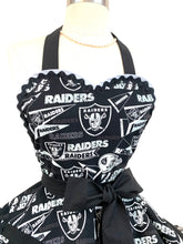 Load image into Gallery viewer, Las Vegas Raiders NFL Fan Girl Apron, Adult