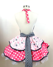 Load image into Gallery viewer, Rosy Winter Wonderland Apron, Women's Apron
