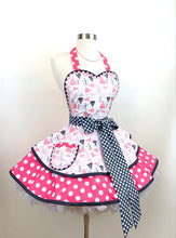 Load image into Gallery viewer, Rosy Winter Wonderland Apron, Women's Apron
