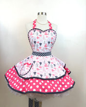 Load image into Gallery viewer, Rosy Winter Wonderland Apron, Women's Apron