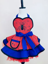 Load image into Gallery viewer, Girl's Spiderman Costume Apron, child