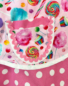 Pink Carnival Treats Women’s Apron