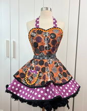 Load image into Gallery viewer, Skeleton Games Halloween Apron
