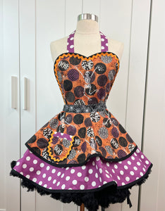 Skeleton Games Halloween Apron